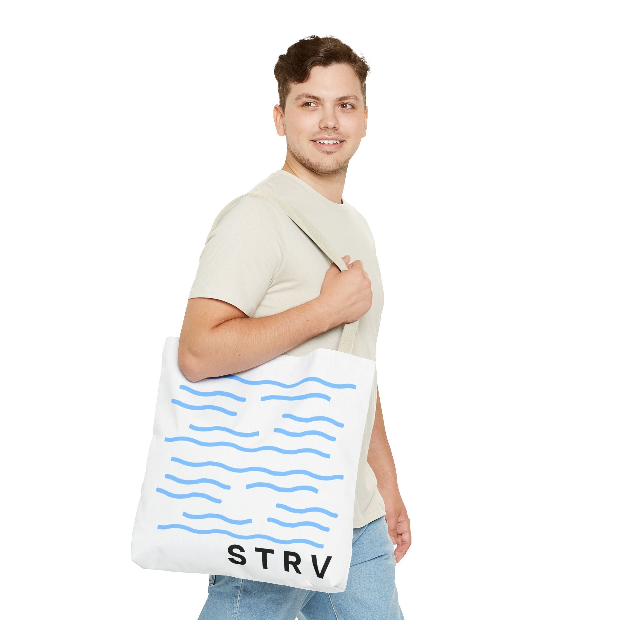 The S T R V Tote Bag No.1 - Streetwear Meets Vibes