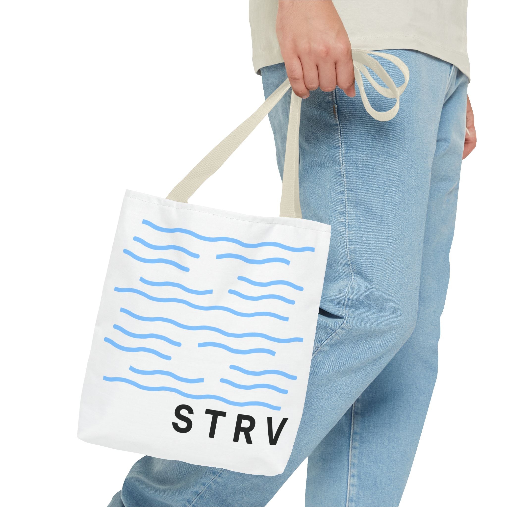 The S T R V Tote Bag No.1 - Streetwear Meets Vibes