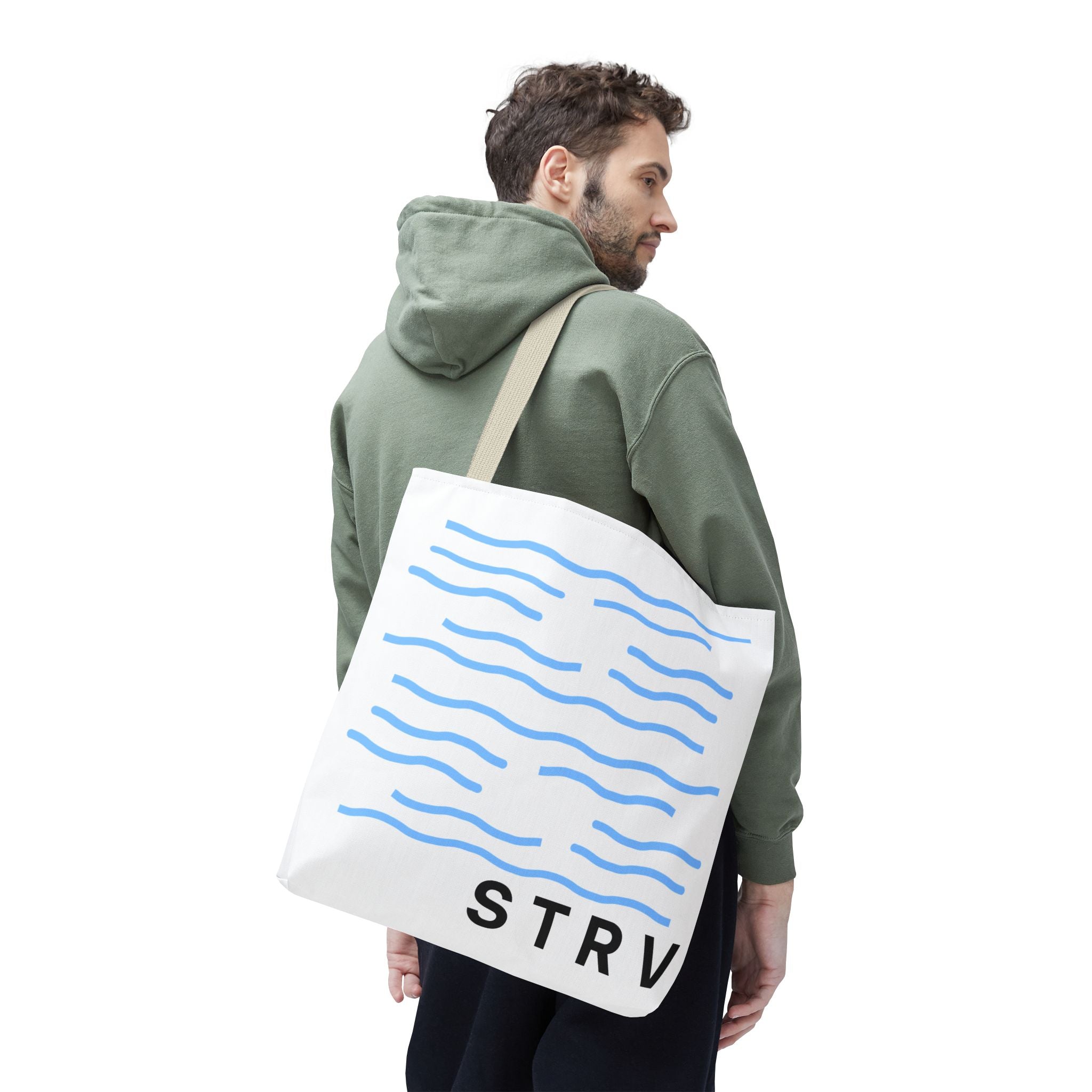 The S T R V Tote Bag No.1 - Streetwear Meets Vibes